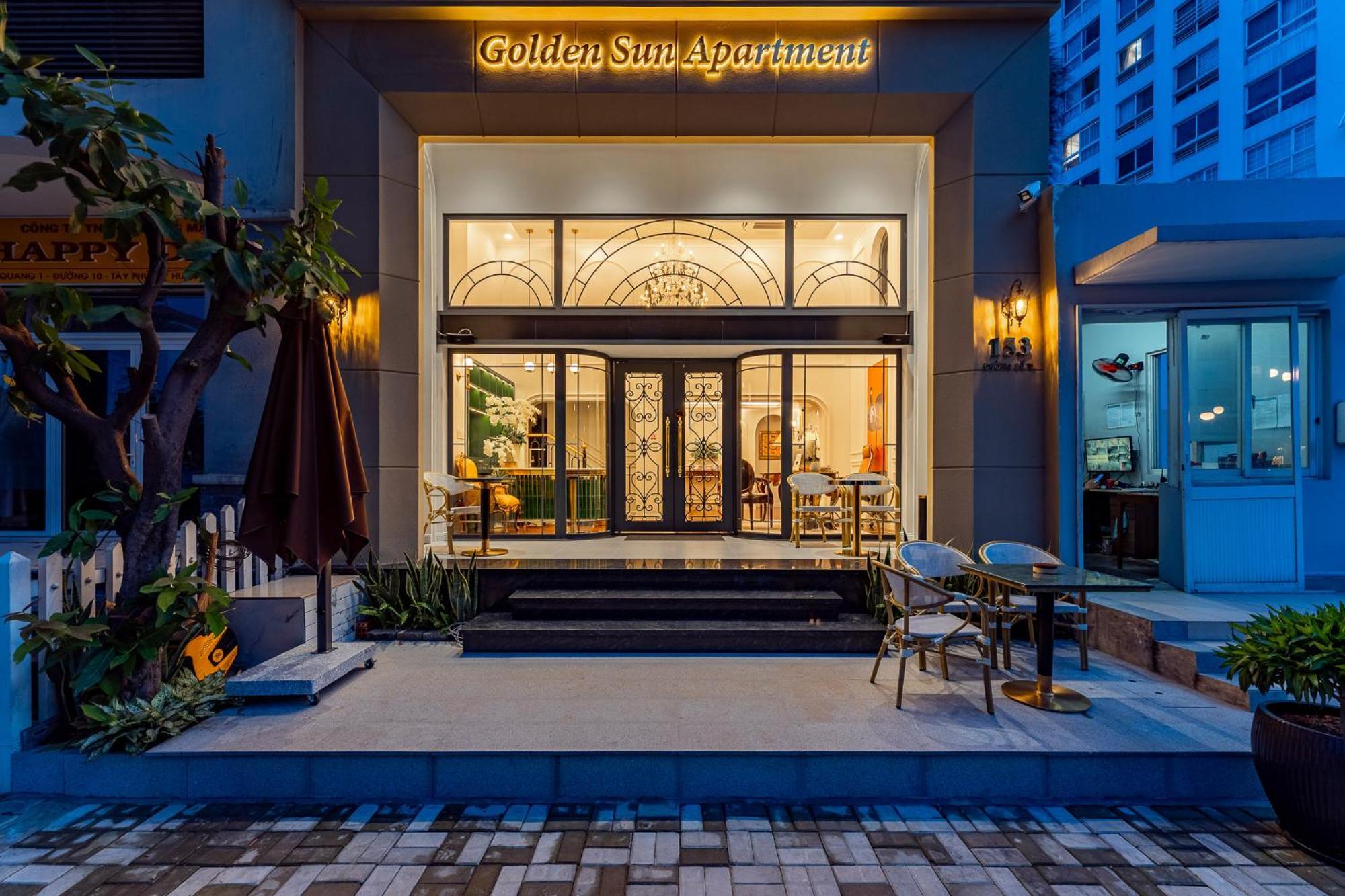 مدينة هوشي منه Golden Sun Apartment & Hotel المظهر الخارجي الصورة