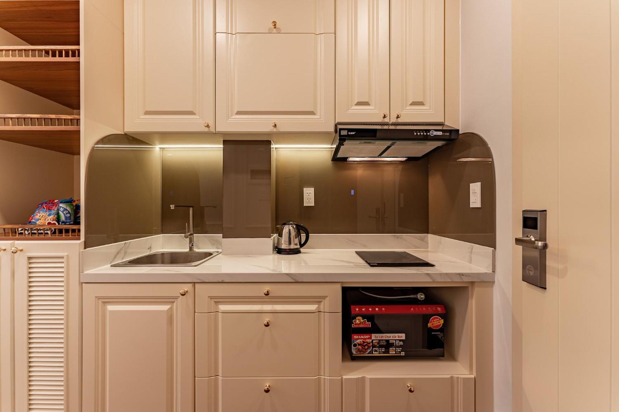 مدينة هوشي منه Golden Sun Apartment & Hotel المظهر الخارجي الصورة