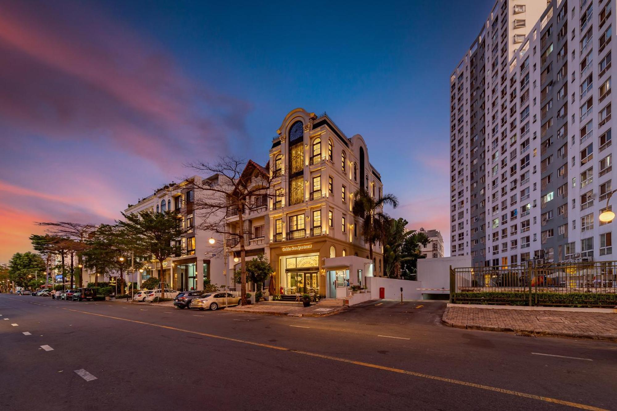 مدينة هوشي منه Golden Sun Apartment & Hotel المظهر الخارجي الصورة