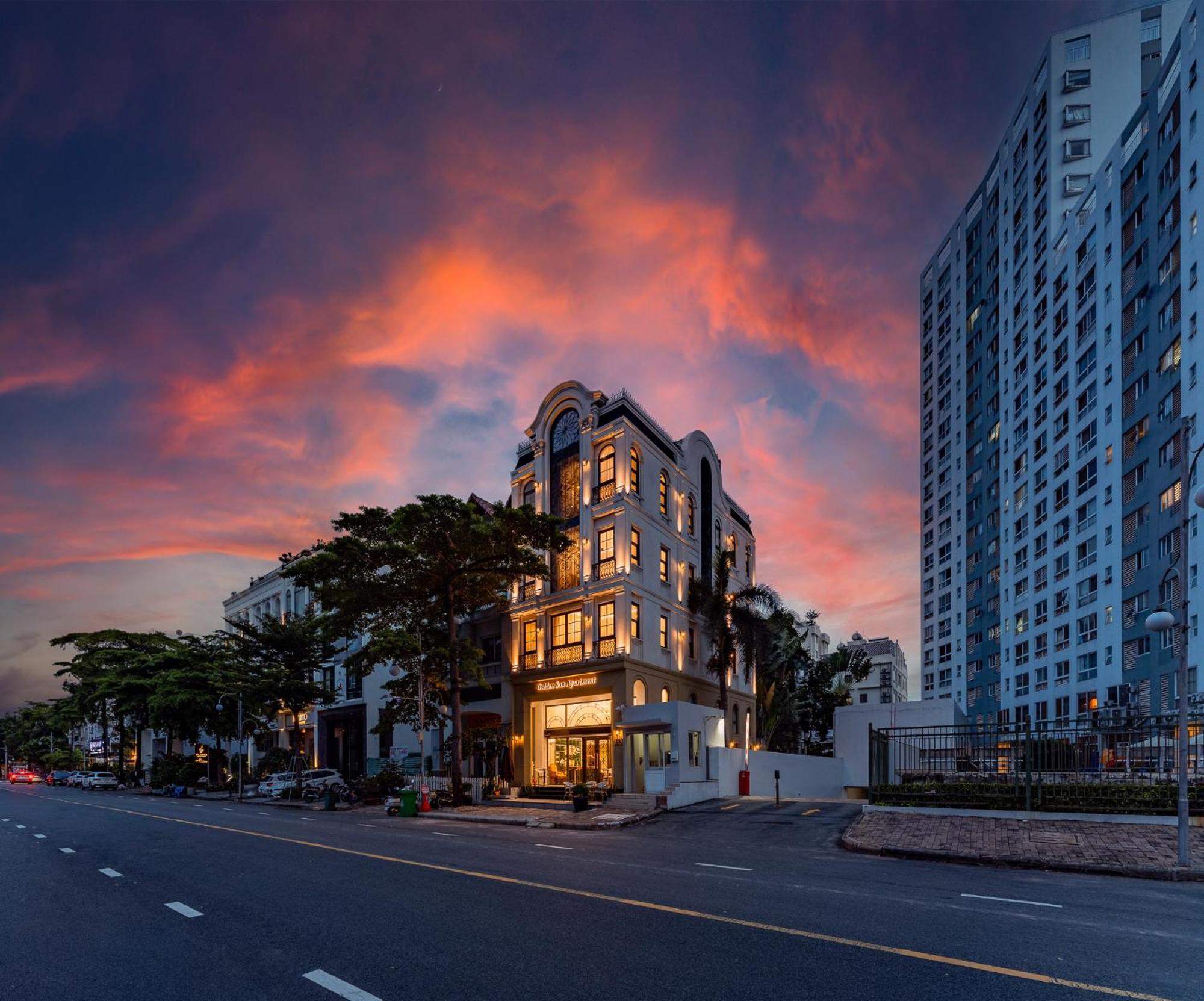 مدينة هوشي منه Golden Sun Apartment & Hotel المظهر الخارجي الصورة